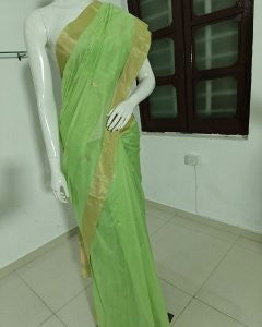 Chanderi Grace – Pure Handloom Chanderi Saree in Silk Cotton