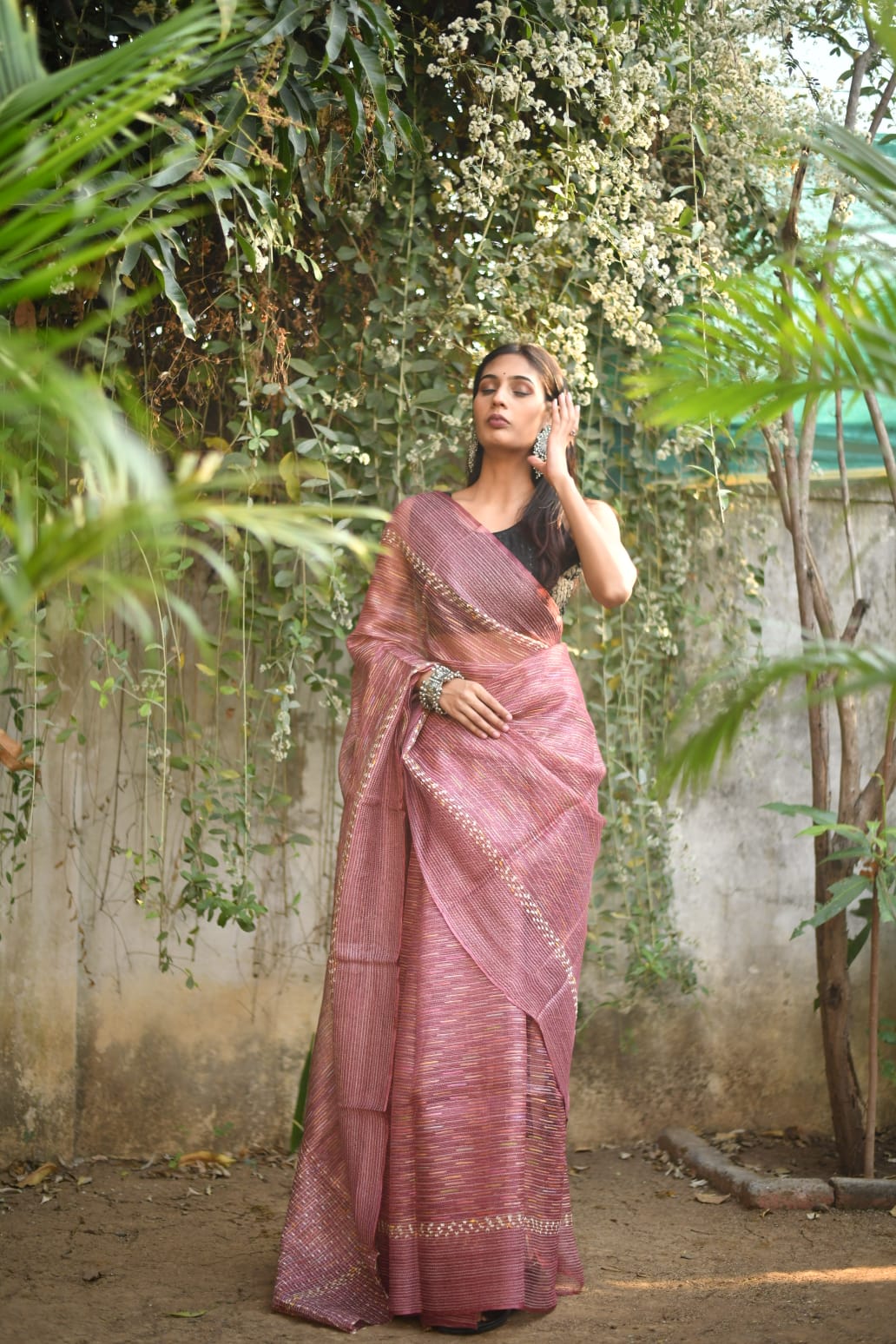 Heritage Weave – Chhattisgarh Handwoven Pure Tussar Silk Saree with Silk Mark