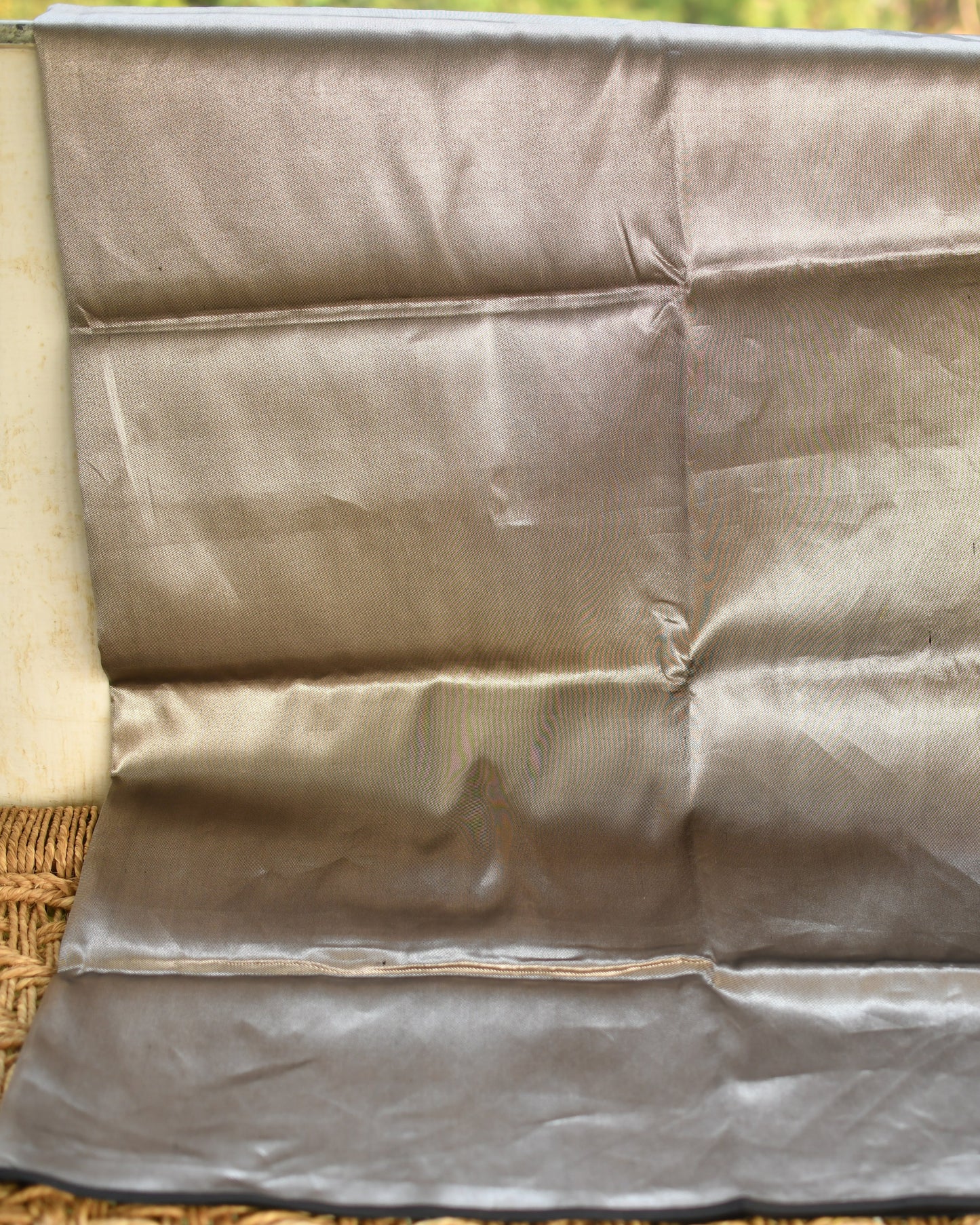 Raw Mango Pure Banarasi Silk Saree with Blouse & Silk Mark Tag