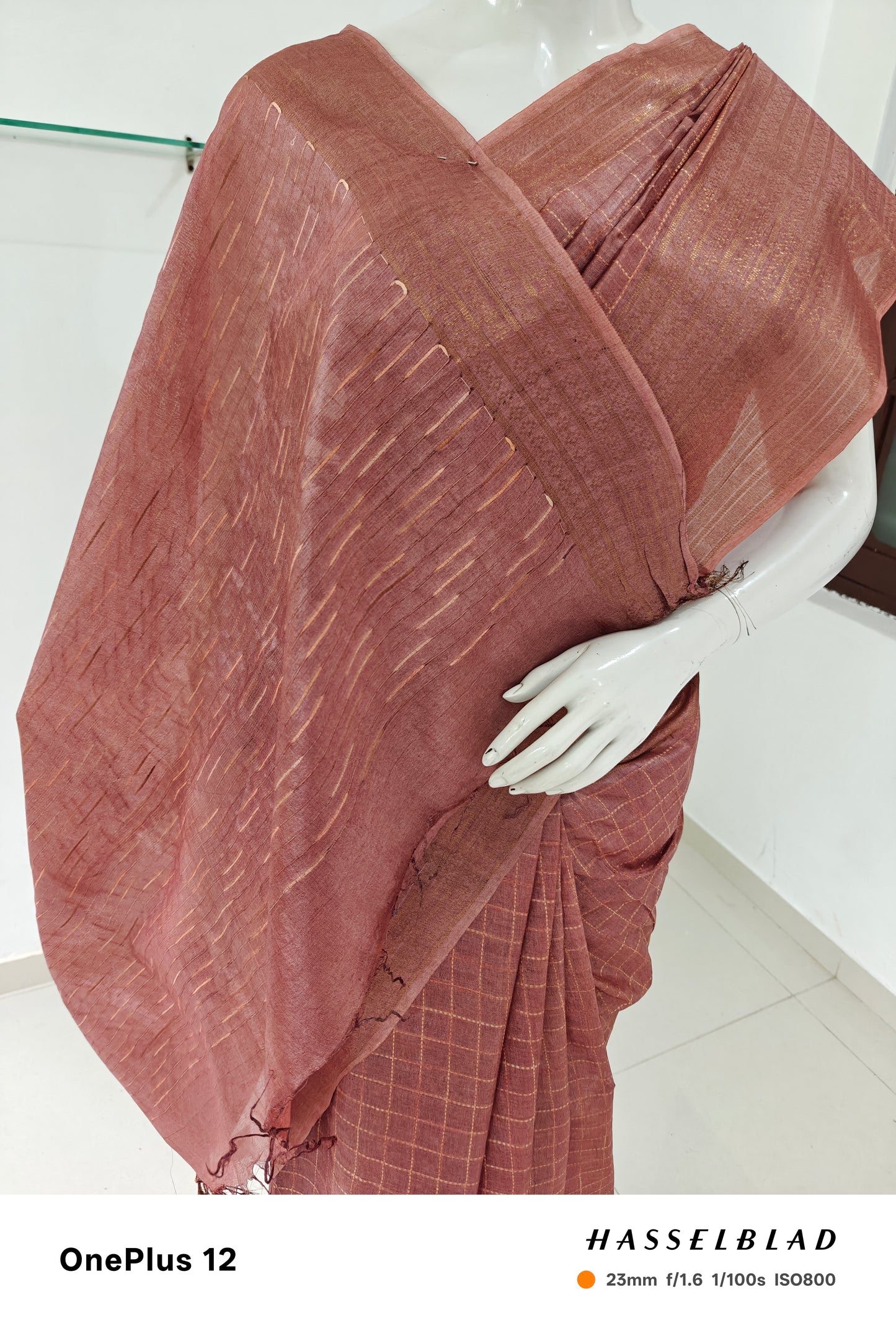 Rani Riwaayat – Chhattisgarh Handwoven Pure Tussar Silk Saree with Silk Mark