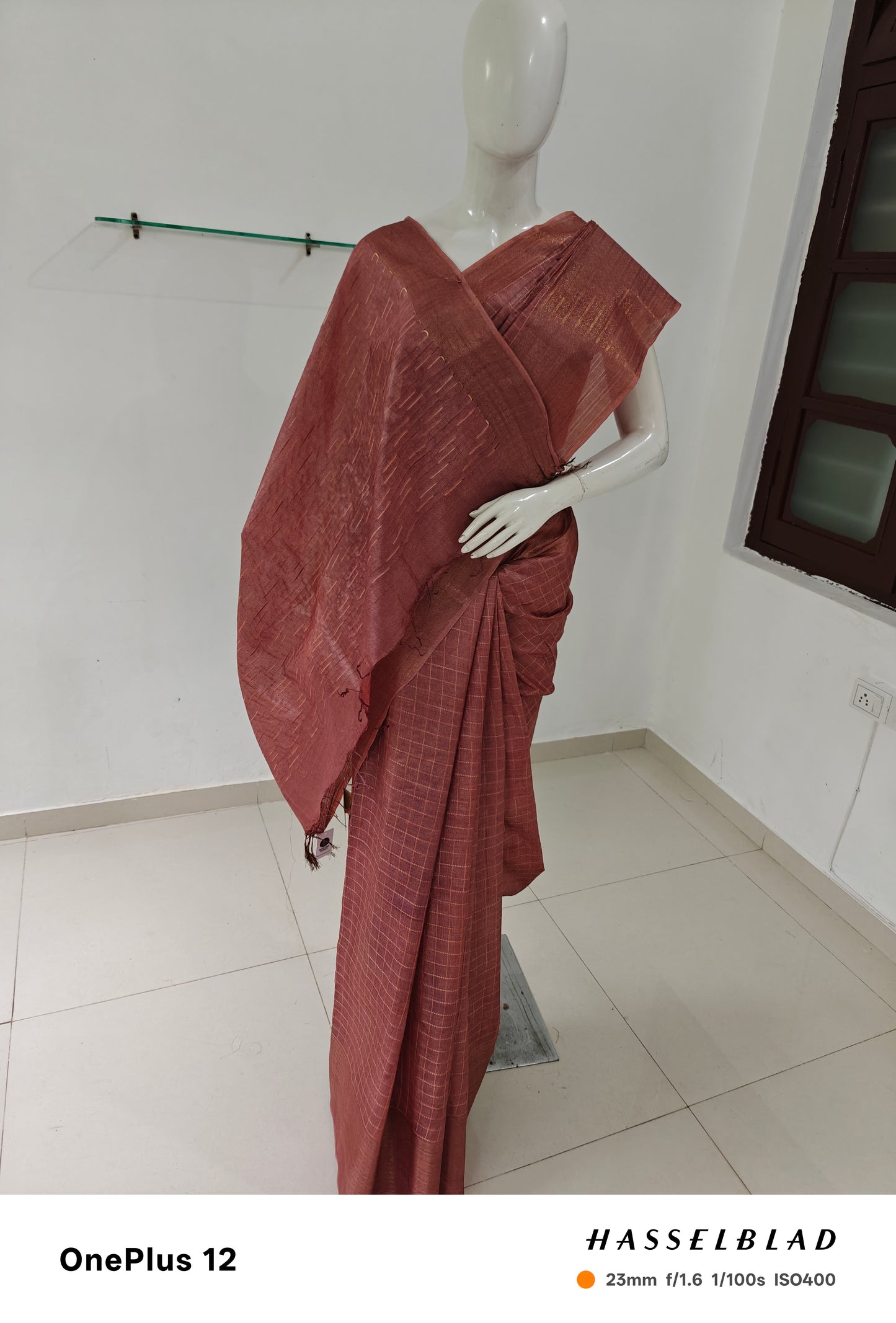 Rani Riwaayat – Chhattisgarh Handwoven Pure Tussar Silk Saree with Silk Mark